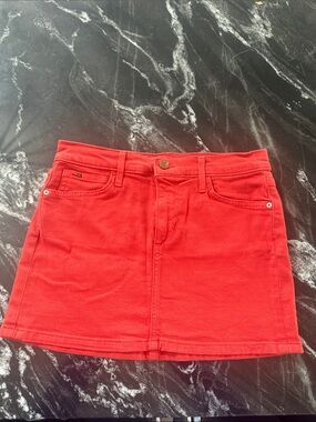 Joe's Jeans Bright Denim Mini Skirt